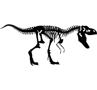 T-rex luuranko sisustustarra - Tenstickers