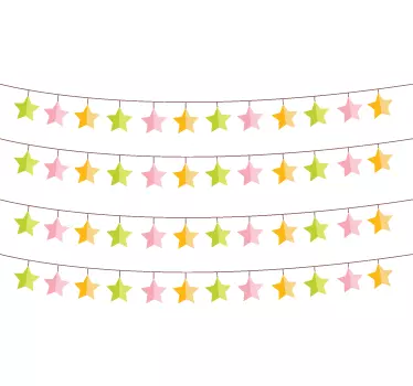 Tähdet punonta tarroja - Tenstickers