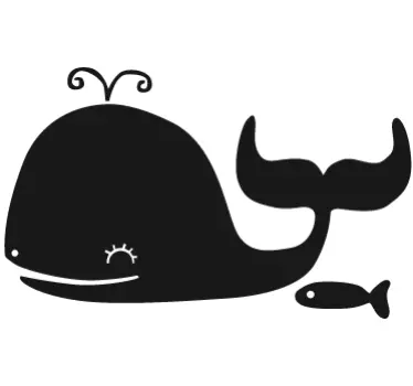 Valas liitutaulu seinä tarra - Tenstickers