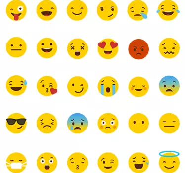 Whatsapp emoji-seinätarrat - Tenstickers