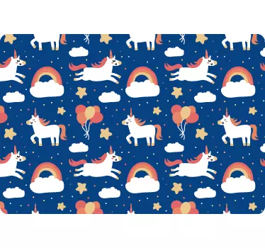 Yksisarvinen läppäritarra - Tenstickers