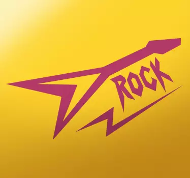 80-luvun esteettinen rockmusiikkitarra - Tenstickers