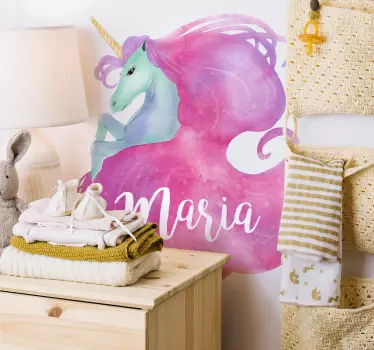 Nimitarra pastelli yksisarvinen - Tenstickers
