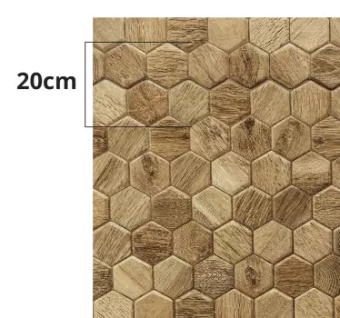 Geometriset laatat valokuvatapetti tarra - Tenstickers