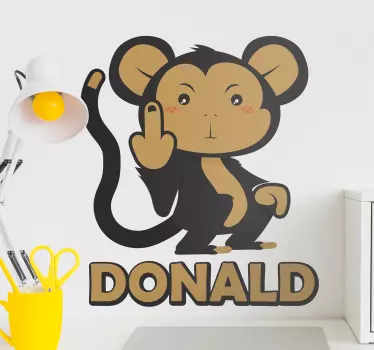 Apina nimellä Eläinsenätarrat - Tenstickers