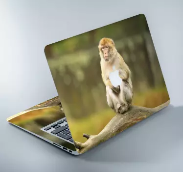 Apinan omena Villieläintarroja - Tenstickers