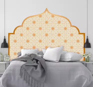 Arabialainen geometria ajolevyn seinätarra - Tenstickers