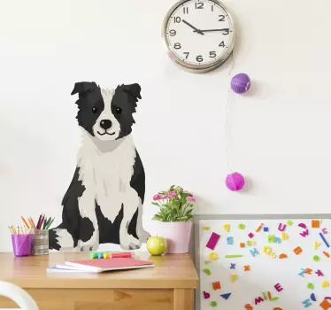 Collie-tarra lemmikki tarra - Tenstickers