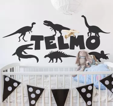 Dinosaurukset nimellä Eläinsenätarrat - Tenstickers