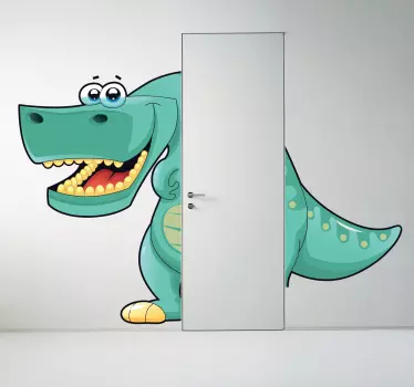 Dinosaurus oven tarra - Tenstickers