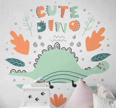 Dinosaurus siniset pienet kädet Dinosaurustarra - Tenstickers