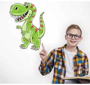 Dinosaurustarra sarjakuvatyrranosaurus rex - Tenstickers