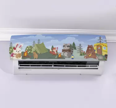 Eläinten leiri yksi eläintarra - Tenstickers