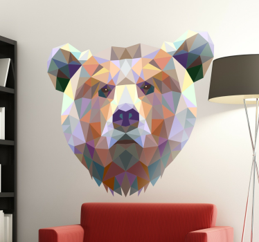 Geometrinen karhutarra - Tenstickers