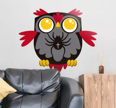 Hämähäkki seinätaiteen tyyli - Tenstickers