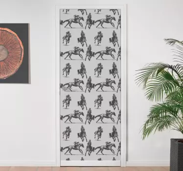 Harmaat hevoset eri asennoissa Ovitarrat - Tenstickers