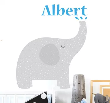 Henkilökohtainen lasten norsun tavaratila - Tenstickers