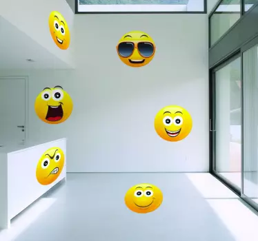 Hymiö-tarrapakkaus - Tenstickers