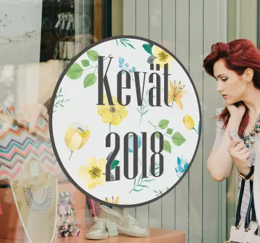 Ikkunatarra kevätmallisto 2018 - Tenstickers