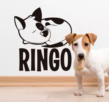 Jackrussel henkilökohtainen tarra - Tenstickers