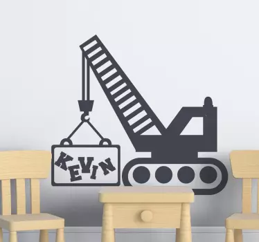 Joutsenenimi seinätarra lastenhuone - Tenstickers