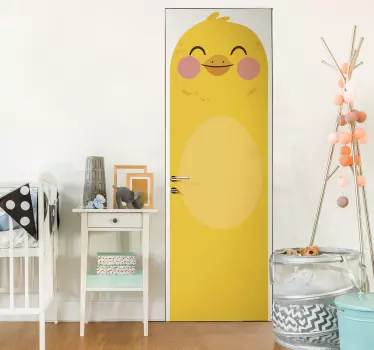 Keltainen poikasen ovitarra - Tenstickers