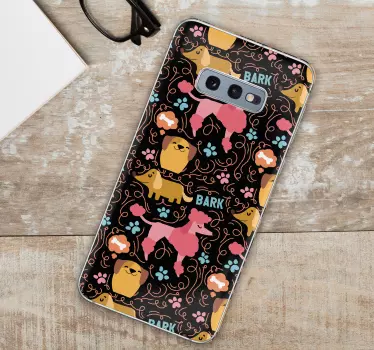 Koiran kuvio (samsung) tarra - Tenstickers