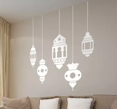 Koristeelliset arabialamput - Tenstickers