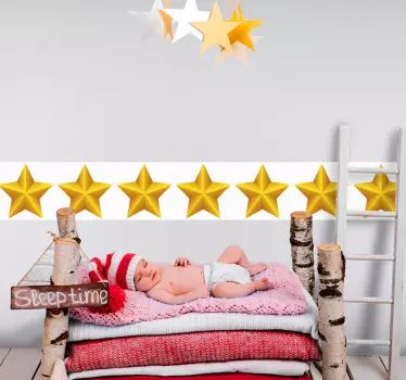Kultainen tähti laatta Kaakelitarrat - Tenstickers