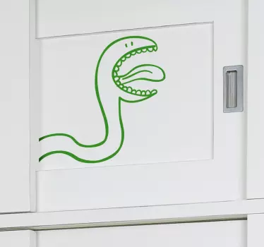 Lasten kaapissa käärme tarra - Tenstickers