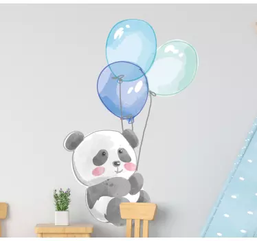 Lemmikkitarra pandapalloilla - Tenstickers