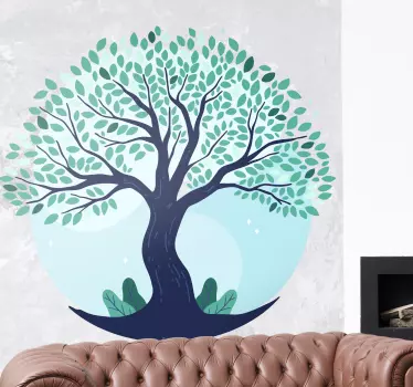 Lush tree design luontoaiheinen seinäkoriste - Tenstickers