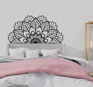 Mandala-pääty sänkypäätytarra - Tenstickers