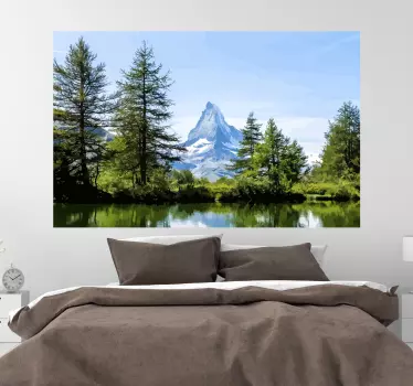 Matterhorn vuori lunta luontotarra - Tenstickers