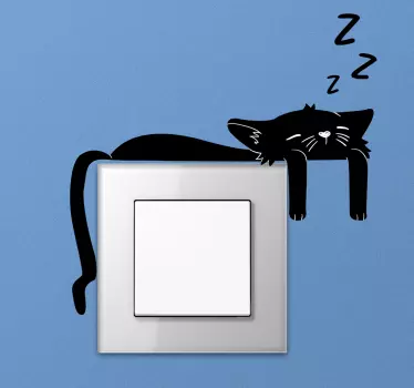 Musta kissa Pistorasiatarroja - Tenstickers