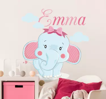 Norsu tyttöjen nimikuvassa - Tenstickers