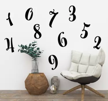 Numerotarra setti - Tenstickers