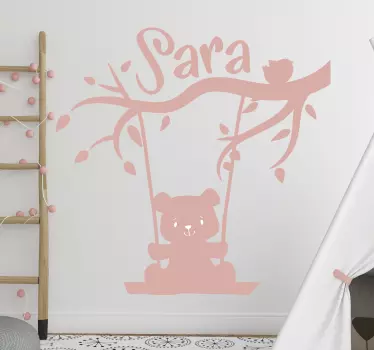Oltava oksalla mukautettu tarra - Tenstickers