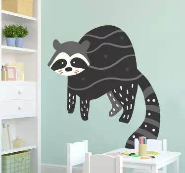 Pesukarhu kuva tarra - Tenstickers