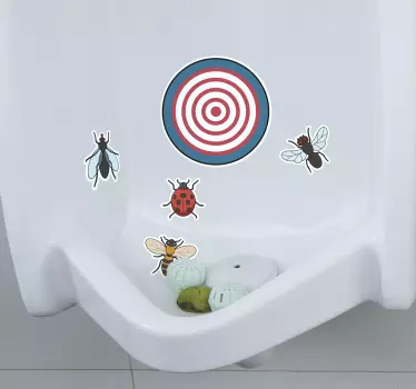 Pisuaarikohteen kotitarra - Tenstickers