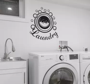 Pyykin kuplia kotitekstitarra - Tenstickers