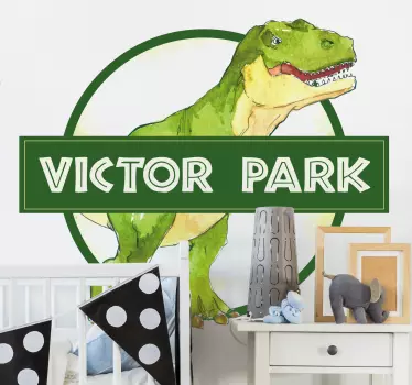 Räätälöity dinosaurusmerkki Dinosaurustarra - Tenstickers