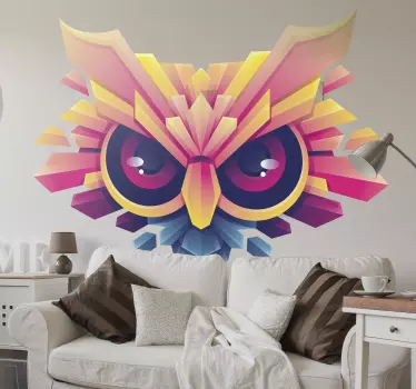 Salon boho monivärinen Lintutarrat - Tenstickers