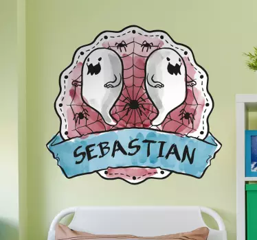 Halloween sisustustarra nimellä - Tenstickers