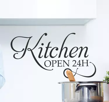 Sisustustarra Kitchen Open 24H - Tenstickers