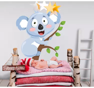 Söpö koala hahmolemmikkitarra - Tenstickers