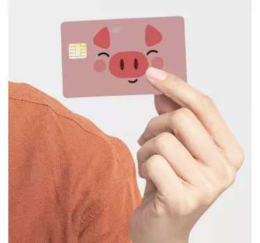 Söpö sika maatilaeläintarroja - Tenstickers