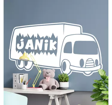 Henkilökohtainen rekka tarra - Tenstickers
