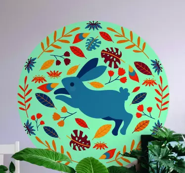 Tenango kani tyyli Maatilaeläintarroja - Tenstickers