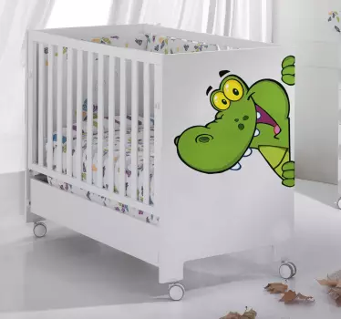 Värillinen Krokotiili Sisustustarra - Tenstickers